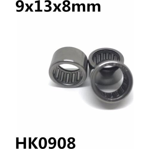 10pcs HK0908 9x13x8 mm 37941/9 bearing Shell Type Needle Roller Bearings high quality HK091308