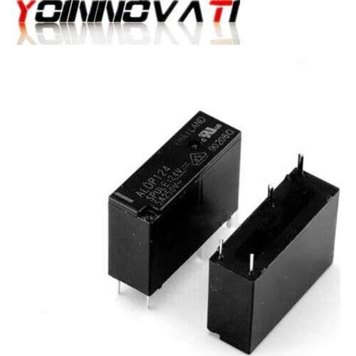 10PCS/LOT Relay ALDP124 ALDP124W 24V 5A 250V DIP4 New and original