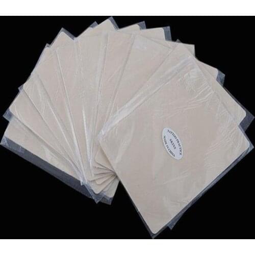 100pcs Wholesale Tattoo Drawing Practice Skin Exercises Training Blank Permanent Tattoo Makeup Exercise kin For Eyebrow and Lip