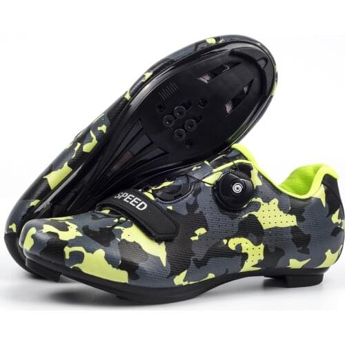 2021 cycling shoes road Mens bike sneakers spd cleat mtb flat Self-locking bicycle shoes women cycling footwear Outdoor sports