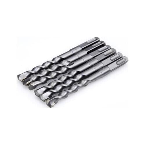 110mm Long SDS Plus Hammer Twist Drill Bits Square Shank Masonary Concrete 6mm 3pcs