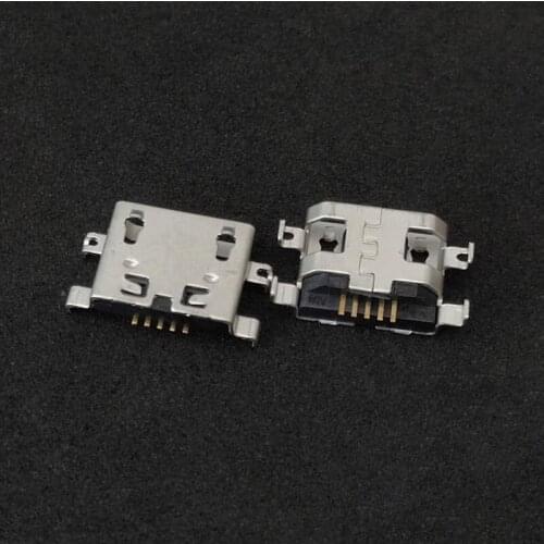 50pcs USB Jack Charging Port connector For lenovo A398t A860e A369 B8000 B8000F B6000 B6000H B6000F A890e S890 charge charger