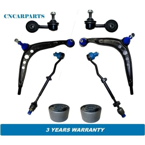 Front Suspension Control Arms Kit 8pcs Fit for BMW E30 318i 318is 325 325e 325es