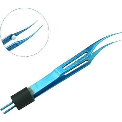 Best Titanium Bipolar Forcep Forcep ophthalmic instrument surgical curved shaft