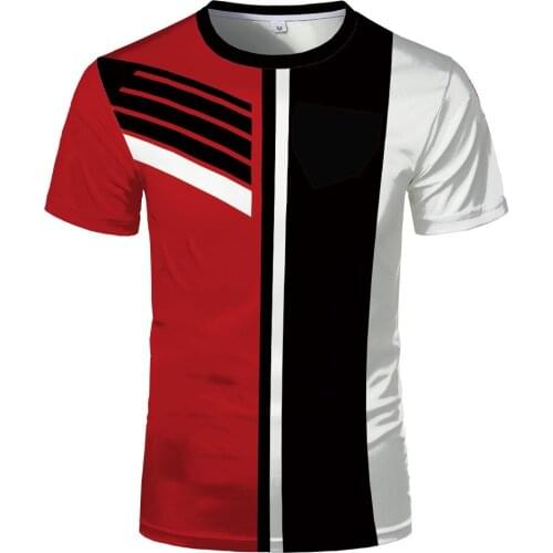 Fashion new 3D Printed Short sleeve T Shirt Men summer o-neck men Tops sports T-shirt men