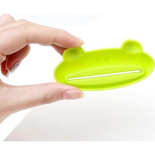 Cartoon Plastic Toothpaste Dispenser Helper Animal Tooth Paste Tube Squeezer