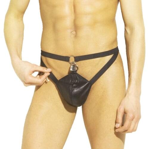 Male Underwear Mens Underpants Sexy Underwear Men Sexy Breathable Low Waist Jockstrap Thong Mens Exotic Horny Briefs With Lock