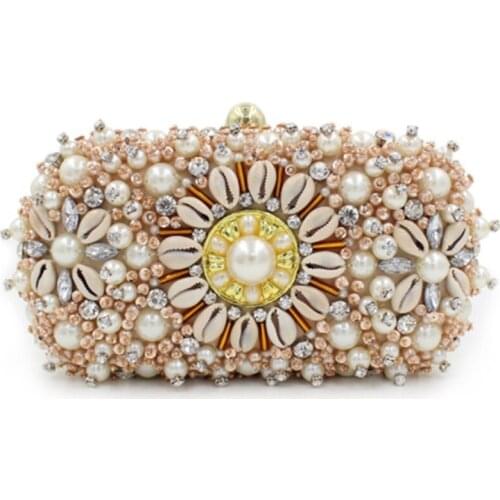 New Luxury XUYUAN Bag Peal Shell Women Clutch Evening Bags Ladies Day Clutches Phone Purse Best Sell Pochette Female Party Bag