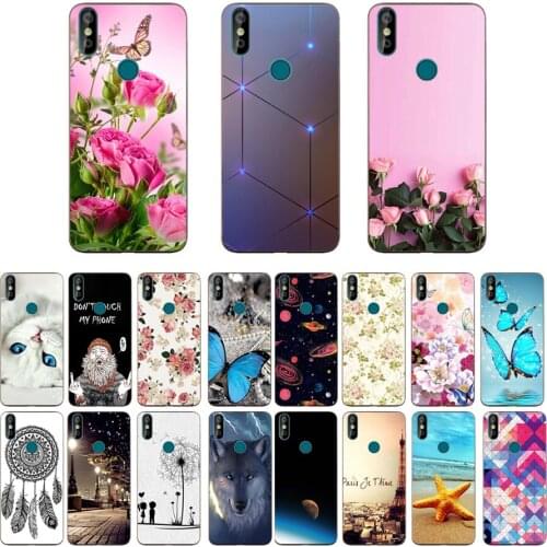 New Soft Back Cover Case for Doogee Y8 Patterned Rubber Phone Cover for Doogee Y8 Y 8
