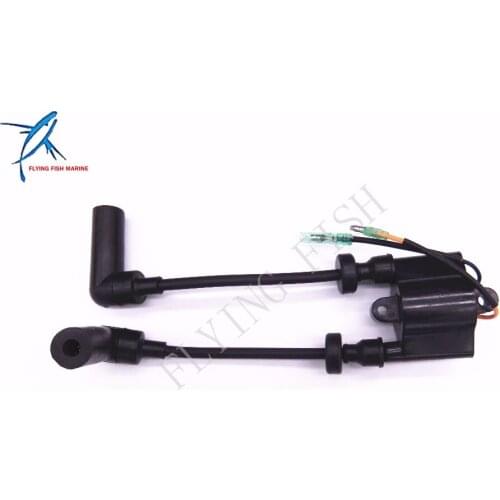 Outboard Engine 65W-85570-01-00 65W-85570-00-00 Ignition Coil for Yamaha 4-Stroke 25HP F25 T25TLR Boat Motor