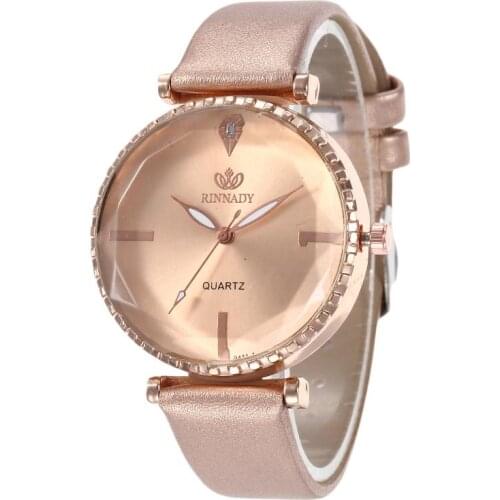 Polygonal Dial Designer Women Dress Watches Luxury Fashion Quartz Female Watch 2020 New Brand Pu Leather White Ladies Wristwatch