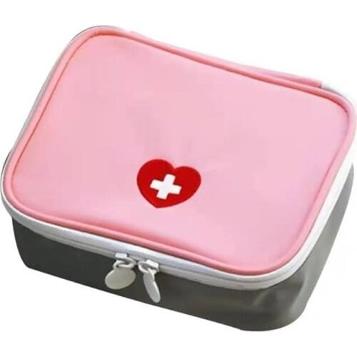 Portable Medicine Storage Bag Travel Emergency First Aid Kit Medicine Package for Home Travel Outdoor Camping