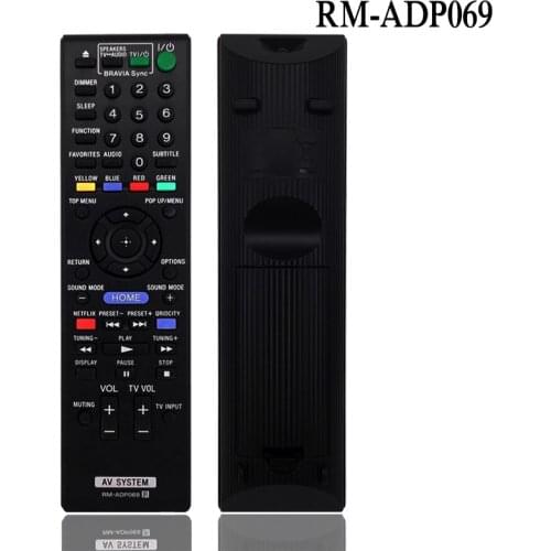 Remote For Sony RM-ADP074 ADP073 BDV-E190M BDV-E290 BDV-N990W BDV-N995W BDV-E190 HBD-N990W HBD-N995W Blu-ray Home Theater System