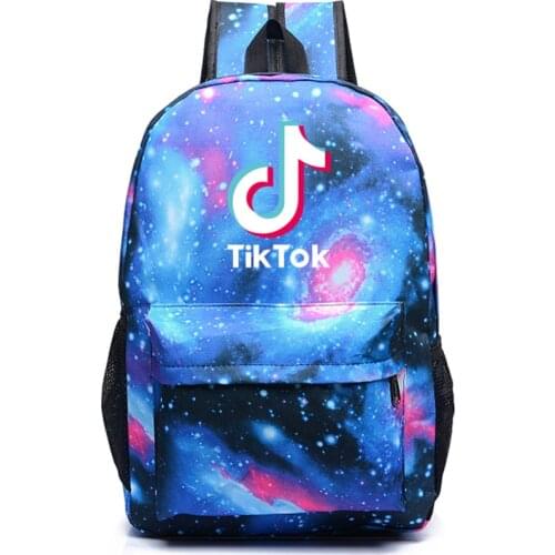TIK TOK Schoolbag Students School Backpack Waterproof bagpack tik tok primary school book bags for teenagers kids