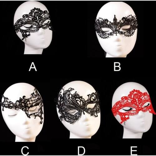 Sex Product for Women Lace Eye Mask Hollow Out Halloween Cosplay Sex Mask Blindfold Blinder BDSM Bondage Party Eye Mask Sex Toys