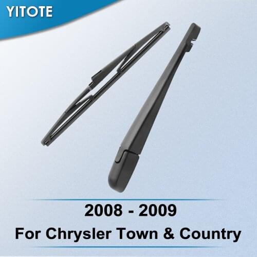 YITOTE Rear Wiper & Arm for Chrysler Town & Country 2008 2009