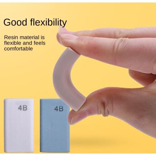 10 erasers 4B art drawing special elementary school childrens skin is clean and does not leave marks erasers stationery