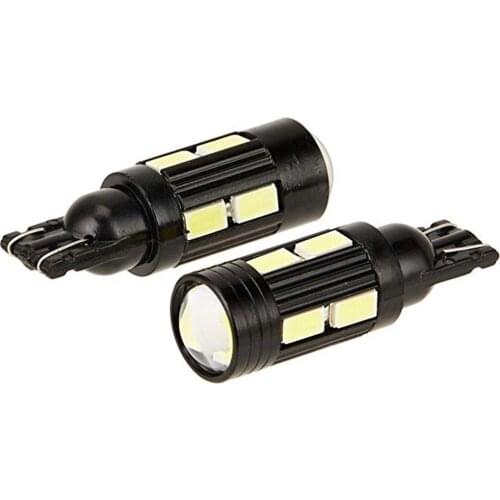 2Pcs T10 COB Projector LED Car Width Light Reading License Plate Parking Bulb