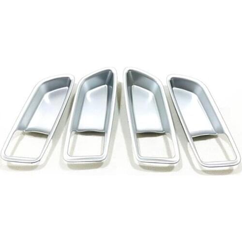 For Toyota Corolla 2019+ Car Door Interior Inner Door Handle Bowl Decorate Cover Trim Accessories, ABS Chrome 4 PCS