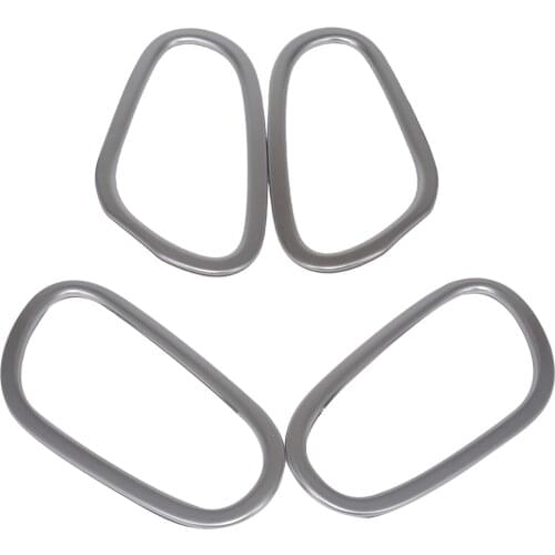 4pcs Interior Inner Door Handle Surround Cover Trim Moulding ABS Fit for Nissan Qashqai J11 2014 2015 2016 2017 2018 2019 2020