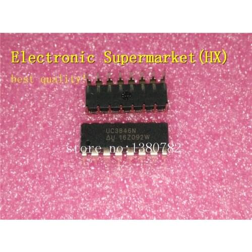 Free Shipping 50pcs/lots UC3846N UC3846 DIP-16 New original IC In stock