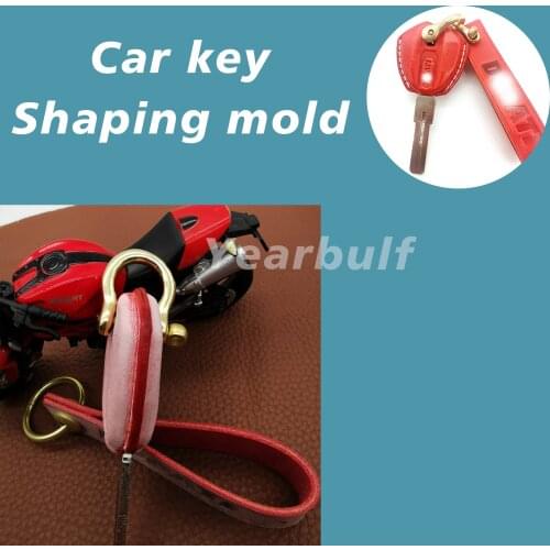 Motorcycle Key For Ducati Cover, Plastic Pattern, One-piece Molding, Handmade Leather Goods, Diy Cold Pressing Mold, Tools
