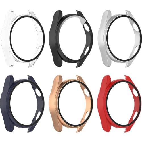 Tempered Glass Cover for Huawei Watch 3 Pro Case Hard Full Screen Protector Scratch-resistant Bumper Film Shell Guard Smartwatch