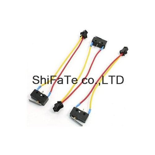 Gas Stove Ignition 2P Female Hinge Lever Micro Switch 5A 250VAC 3 Pcs