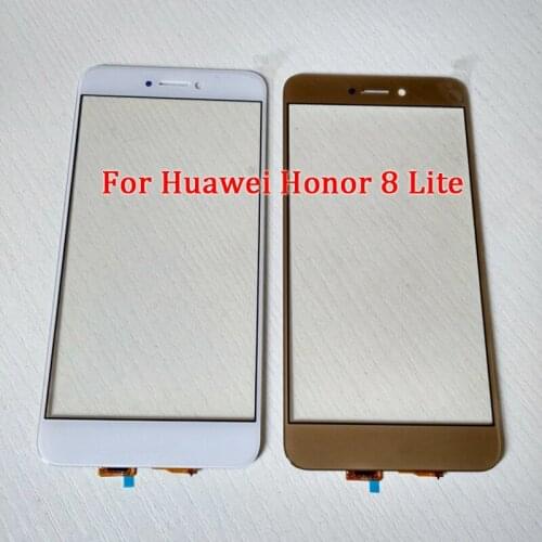 Honor8 Lite Touch Front Glass Lens Replacement For Huawei Honor 8 Lite Touch Screen Glass Cover Honor8Lite With Tool