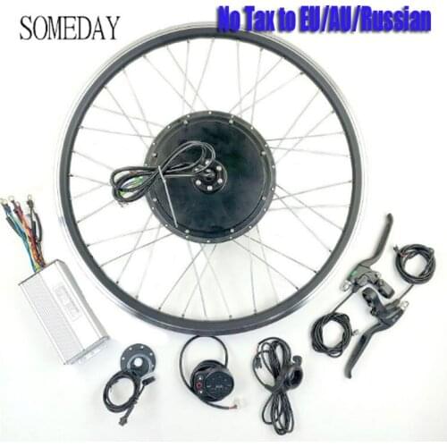 SOMEDAY E-bike rear cassette hub motor with LED900S Display snow bike electric bicycle BLDC conversion kit 48V1000W fat tire