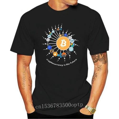 Cryptocurrency Bitcoin ethereum litecoin camiseta