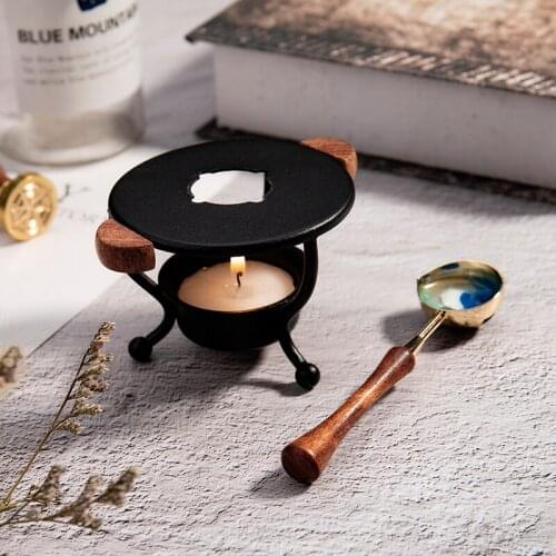 Fashion Fire Lacquer Seal Furnace Tripod Wax Melting Tool DIY Wax Seal Accessories