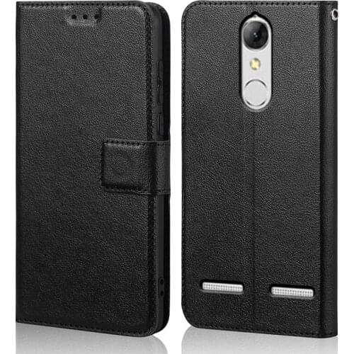 Fashion Leather Case For Lenovo K5 K6 Note Power K350t 2016 Case Flip Soft Wallet Protective Phone Cover Card Solts Fundas