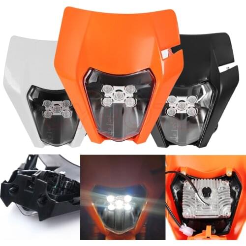 Motorcycle New LED Universal Headlights Headlamp Lamp Light For KTM EXC XC XCF XCW XCFW SX SXF SXS 125 150 250 350 450 530