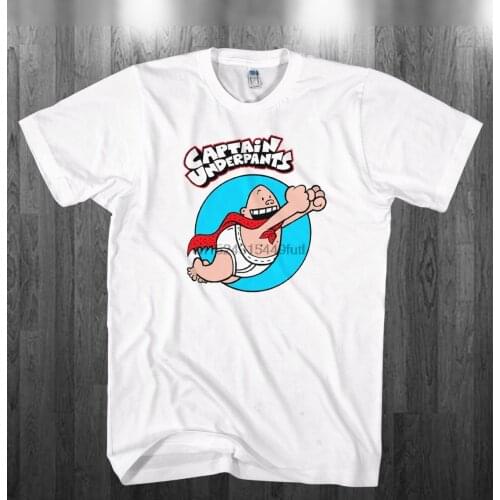 New Captain Underpants T-shirt funny Mr Krupp super hero Shirts Adult Kids sizes