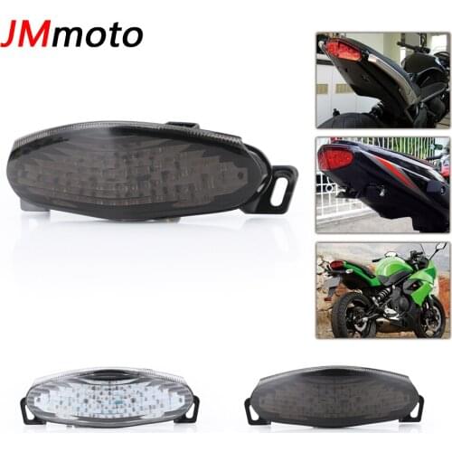 New For Kawasaki ER6N ER 6N 2009 2010 2011 09 10 11 Motorcycle Accessories LED Rear Tail Light Turn Signals Lamp Brake Light