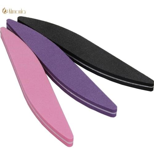 3PCS Professional Sponge Nail Files Nail Art Sanding Files Buffing Manicure Tools Set 100/180 Grit Nail Buffer