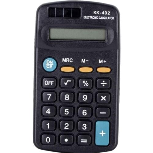 Portable Mini Pocket Calculators 8 Digits Electronic Calculator Student Office School Supply