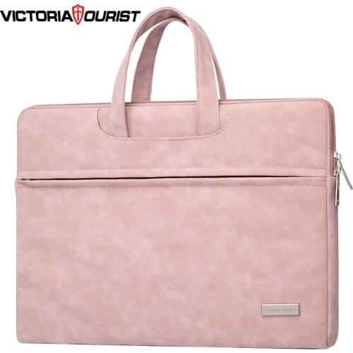 Victoriatourist Laptop bag 14” 15.6” men women business handbag stylish Briefcase Multi-layer space messenger bag