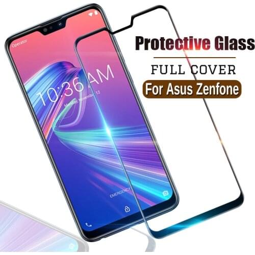 Tempered Glass For Asus Zenfone max pro M2 ZB631K ZB633KL M1 ZB601KL ZB555KL 5 ZE620KL 4 ZC 520 554 KL plus ZB570TL protect case