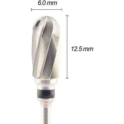 1Pcs/Lot Tungsten Carbide Dental Lab Burs - Cross Cut - Super Fine - ISO 190