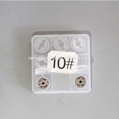 #10 common rail injector parts control valve 095000-6353 orifice plate 10# orifice valve