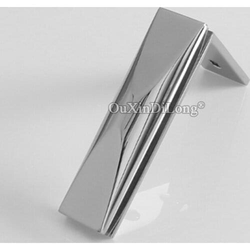 Top Quality 2PCS 304 Stainless Steel Frameless Shower Glass Door Clamps Clips Mirror Glass Clamps Fixed Holder Brackets