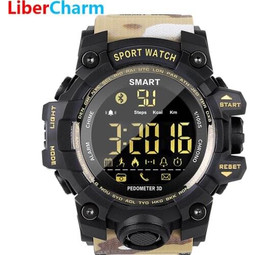 2021 Smart Watch Notification Remote Control Sports Bluetooth IP67 Waterproof Pedometer Stopwatch Alarm Standby Time Long Band