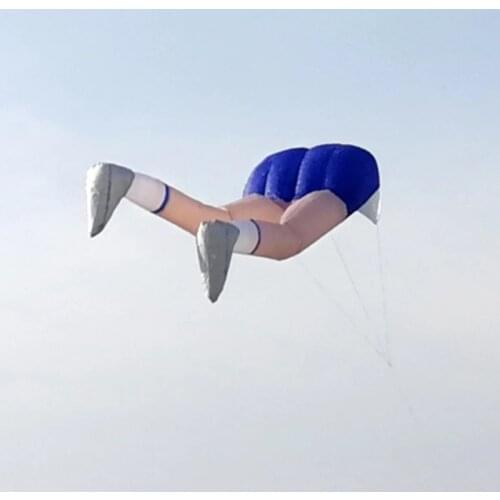 3D Large Leg Kite Soft Inflatable Kite Single Line Kite To Prevent Tearing Easy To Fly Outdoor Sports Flying Tool With Kite Line