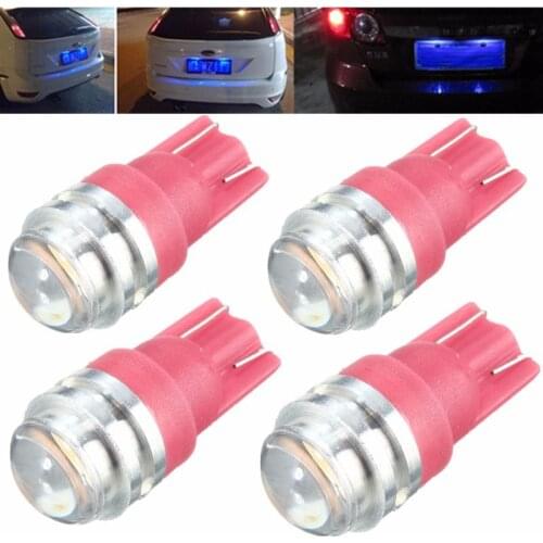 4pcs/lot Super Bright 194 168 5630 0.8W 2SMD Led Auto License Number Plate Wedge Parking Light Lamp Bulbs DC 12V