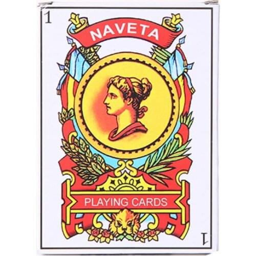 50pcs/set Spanish Playing Cards Magic Props Family Party Board Games Poker Card Tarot Gift