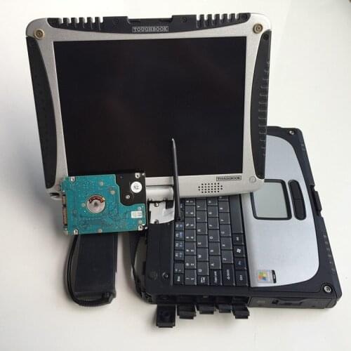 Auto Diagnostic Laptop For Panasonic CF 19 CF19 cf-19 CF-19 Toughbook used for alldata and mb star c4 c5 tool