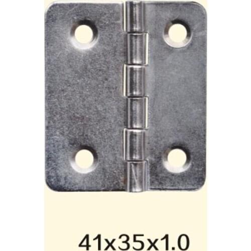 Freeshipping 41*35*1mm Iron Metal Hinge Sewing Machine Folding Table Furniture Flip Tray Hinges Big Door Hinges