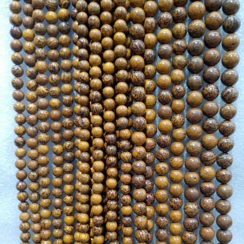 Natural peony stone beads 6-12mm semi-finished products like stone beads beads jewelry necklace DIY bracelet accessories 39cm